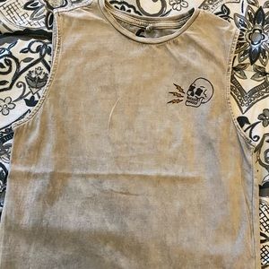 Boys cotton on gray tank top